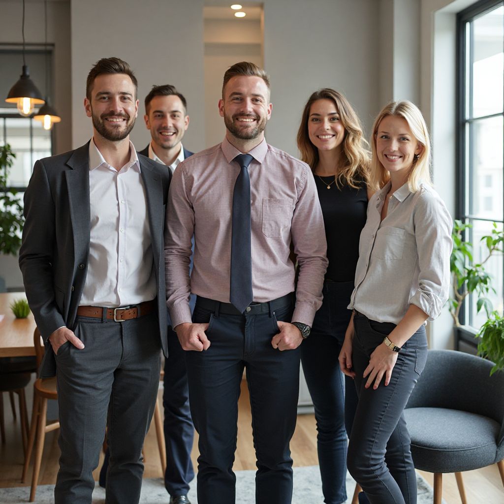 Echipa snipstyranni.com în fața sediului